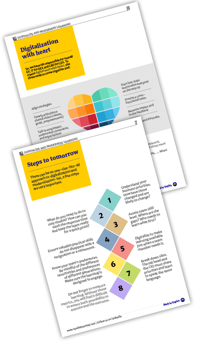 Digitalize and Modernize Learning