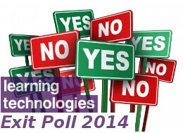 Upside Learning In The Top 5 In The Learning Technologies 2014 Exit Poll