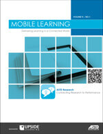 Upside Learning Sponsors ASTD Research Report – ‘Mobile Learning: Delivering Learning In A Connected World’