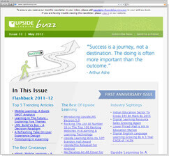 Upside Learning’s Newsletter – Upside Learning Buzz – Completes One Year. Subscriber Base Reaches 3000