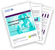 Upside Learning to share key insights on Mobile Learning; Webinar on Towards Maturity’s In-Focus report