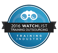 Featured in Training Industry’s 2016 Training Outsourcing Watch List