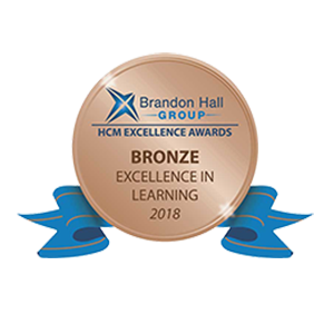 Winner of Two Brandon Hall Group Excellence Awards