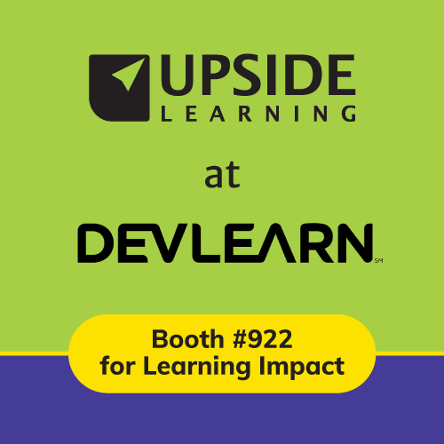 Upside Learning Team Gears Up to Showcase Impactful Learning at DevLearn Conference & Expo 2023