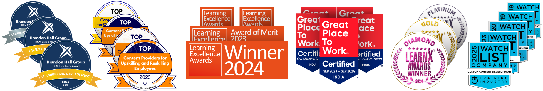 Awards and Recognition Badges