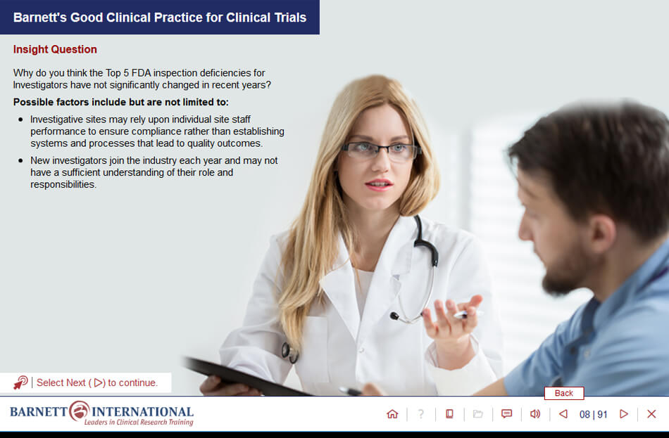 Barnett – GCP course