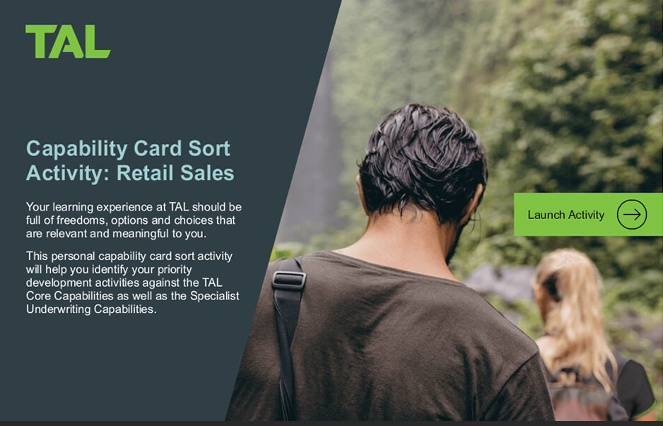 TAL – Capability Card Sort Activity