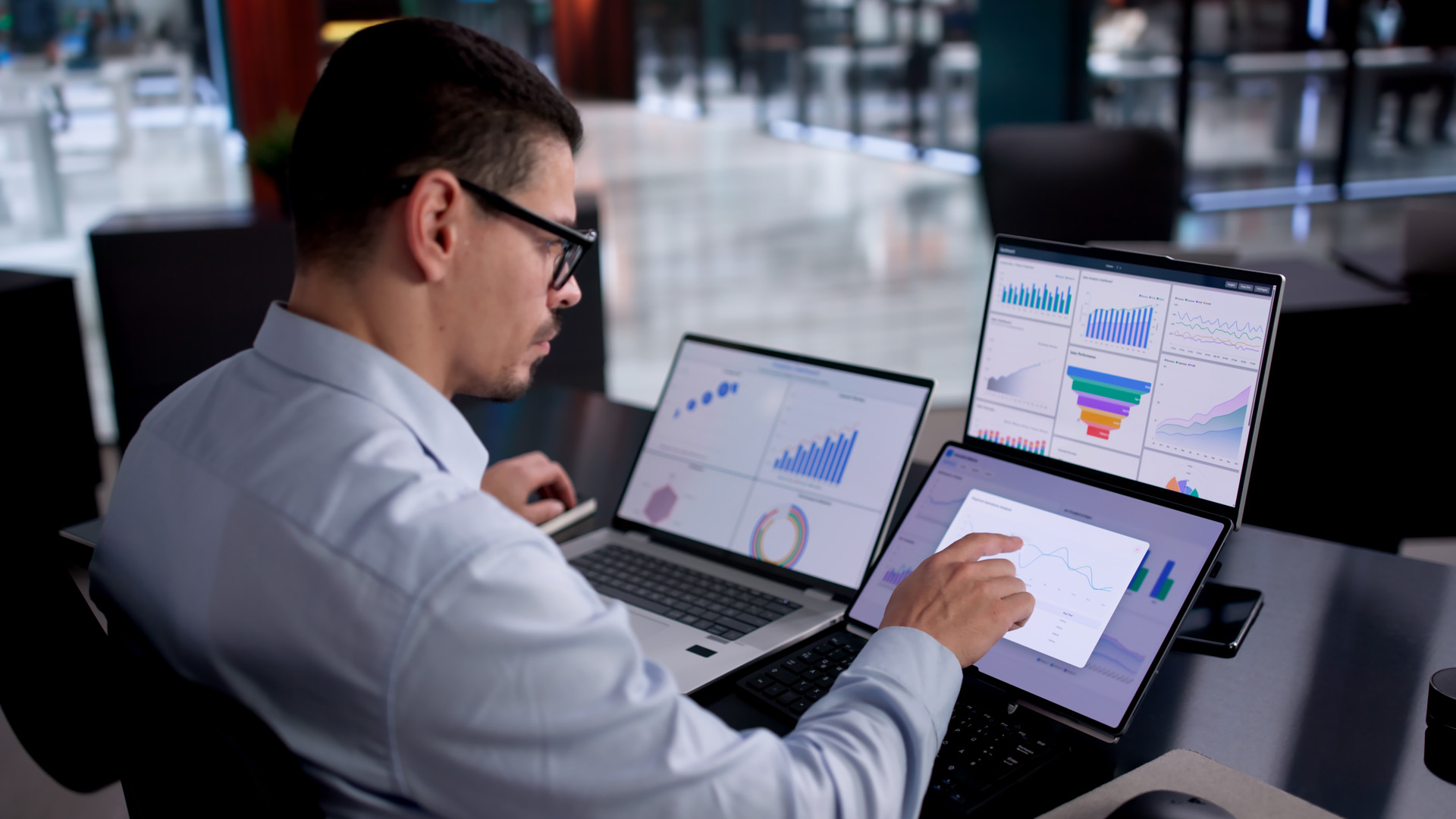 Professional team in strategic planning session