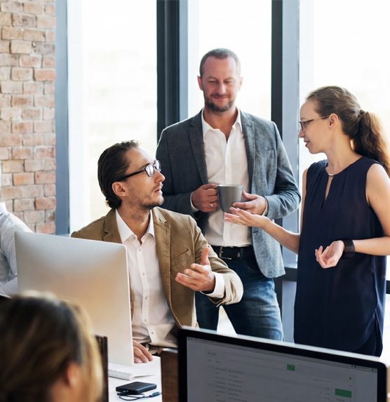 Upside Learning team at work